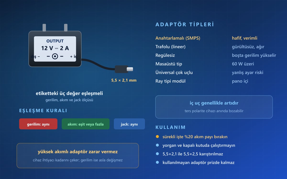 Adaptörler Nelerdir? Bağlantı ve Kullanım
