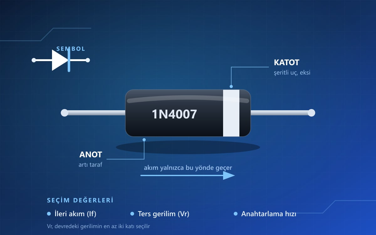 Diyot Nedir, Nasıl Seçilir?
