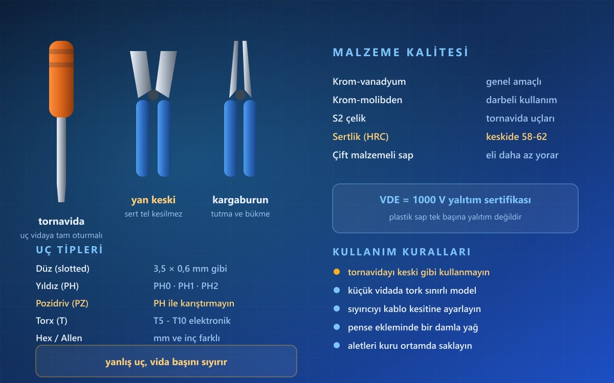 El Aletleri Kullanım ve Seçim Rehberi