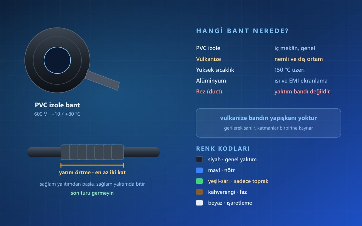 Elektrik Bantları Nelerdir, Nasıl Seçilir?