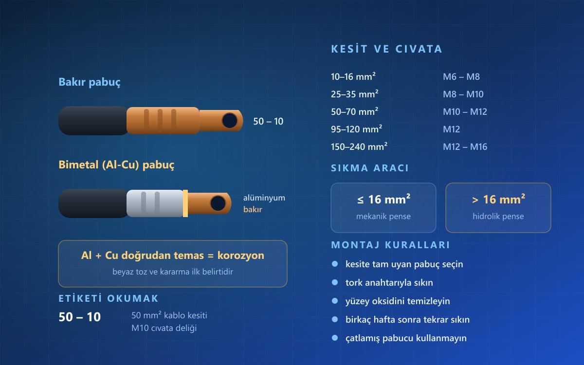 Kablo Pabucu Nedir? Bağlantı ve Kullanım