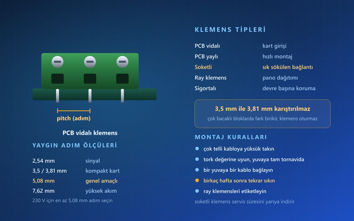 Klemens Nedir? Bağlantı ve Kullanım
