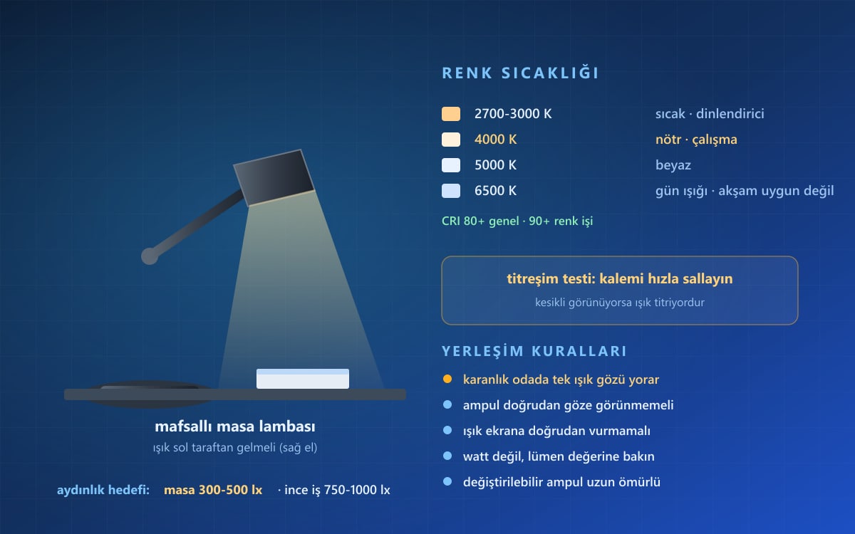 Masa Lambaları ve Aplik Nelerdir, Nasıl Seçilir?