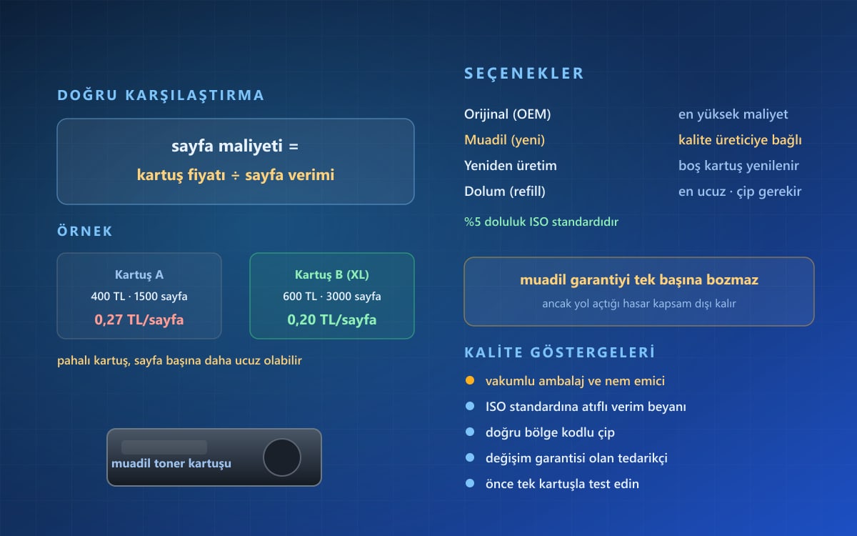 Muadil Fotokopi Tonerleri Nelerdir, Nasıl Seçilir?