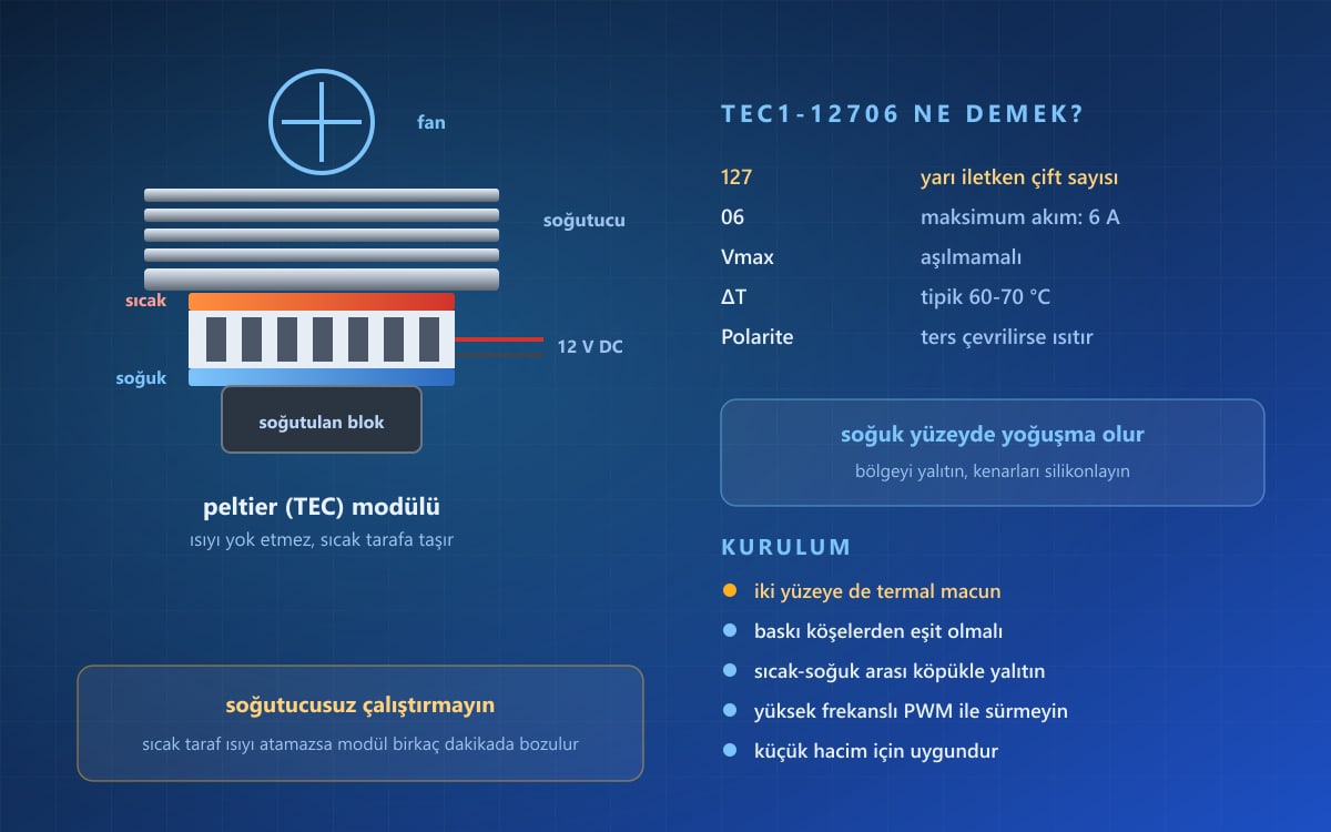Peltier Nedir, Nerede Kullanılır?