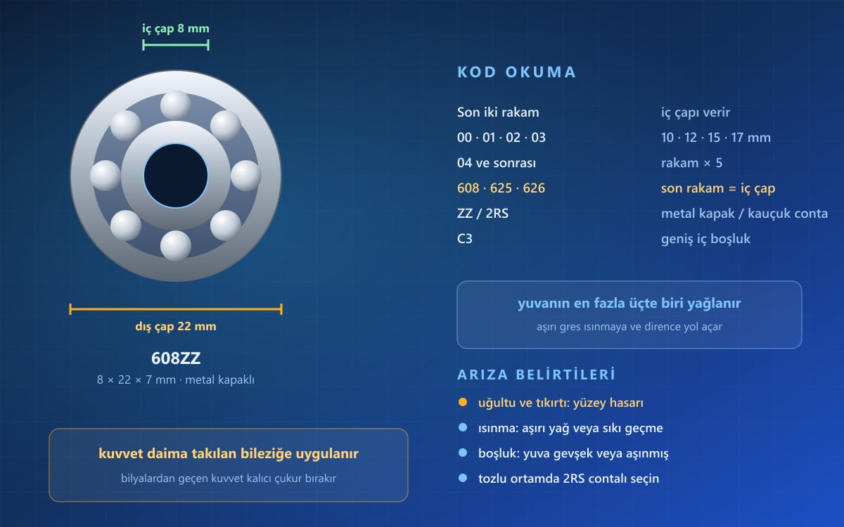 Rulmanlar Nelerdir, Nasıl Seçilir?