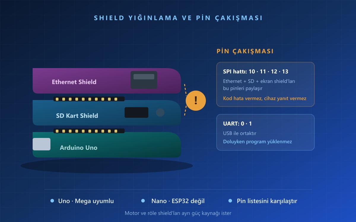 Arduino Shield Nedir, Nerede Kullanılır?