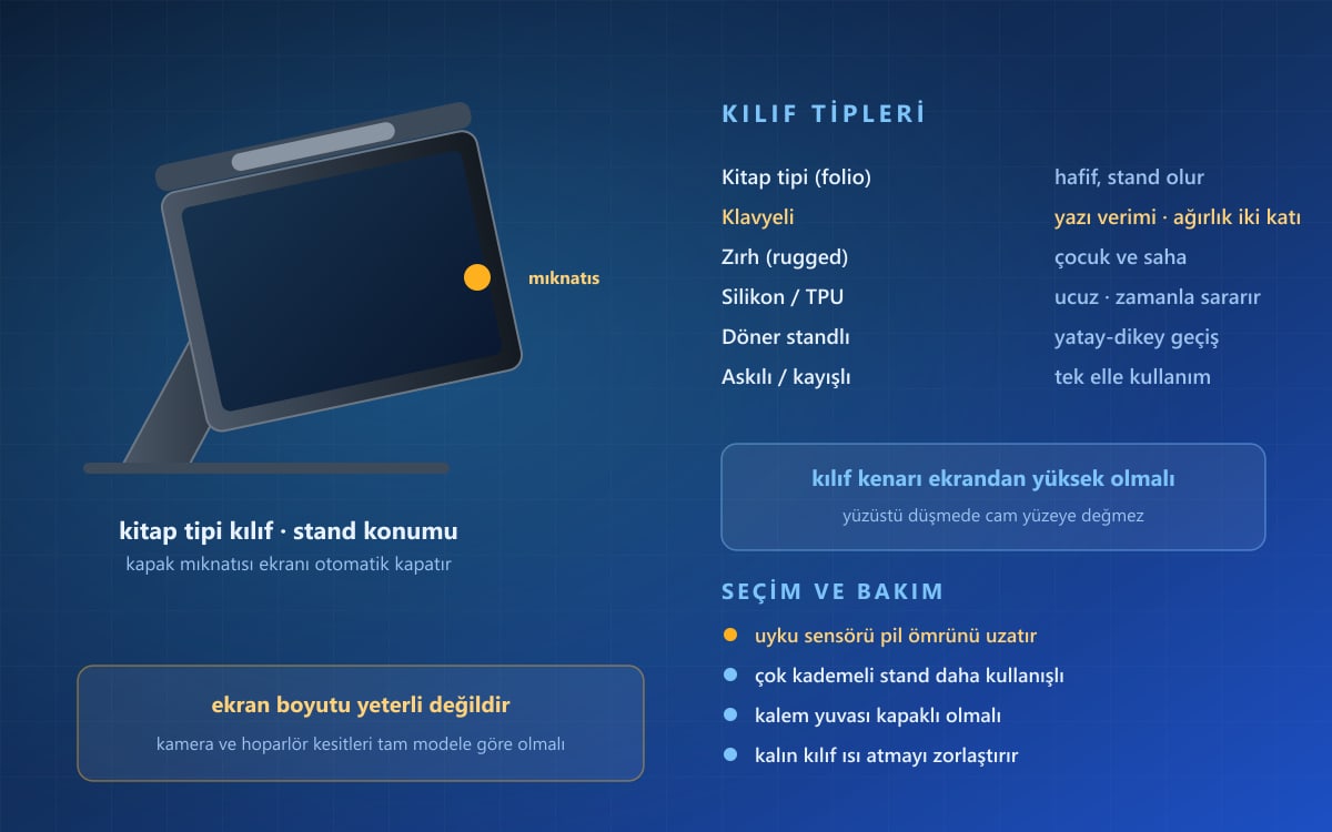 Tablet Kılıfı Nelerdir, Nasıl Seçilir?