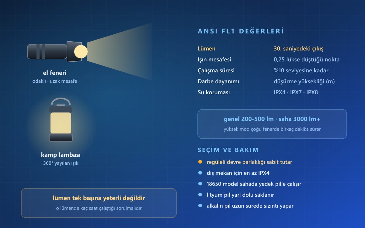 Taşınabilir Lamba ve Işıldaklar Nasıl Seçilir?