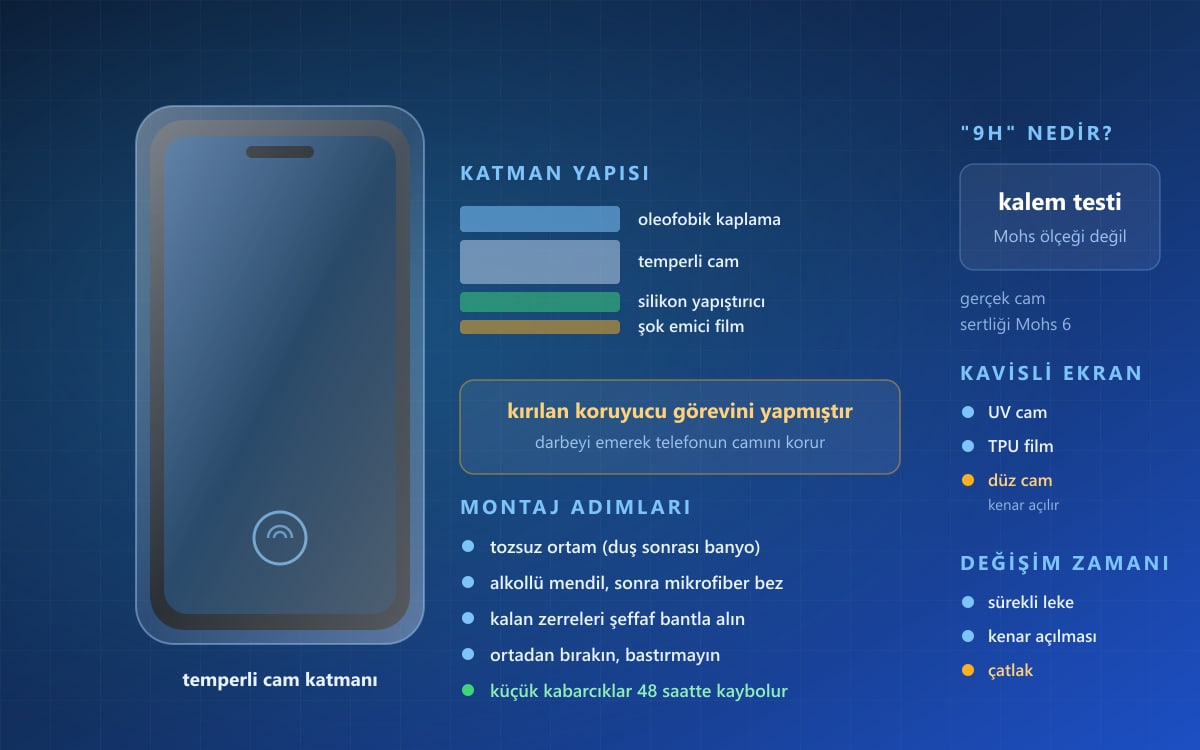 Telefon Ekran Koruyucu Nedir, Nerede Kullanılır?