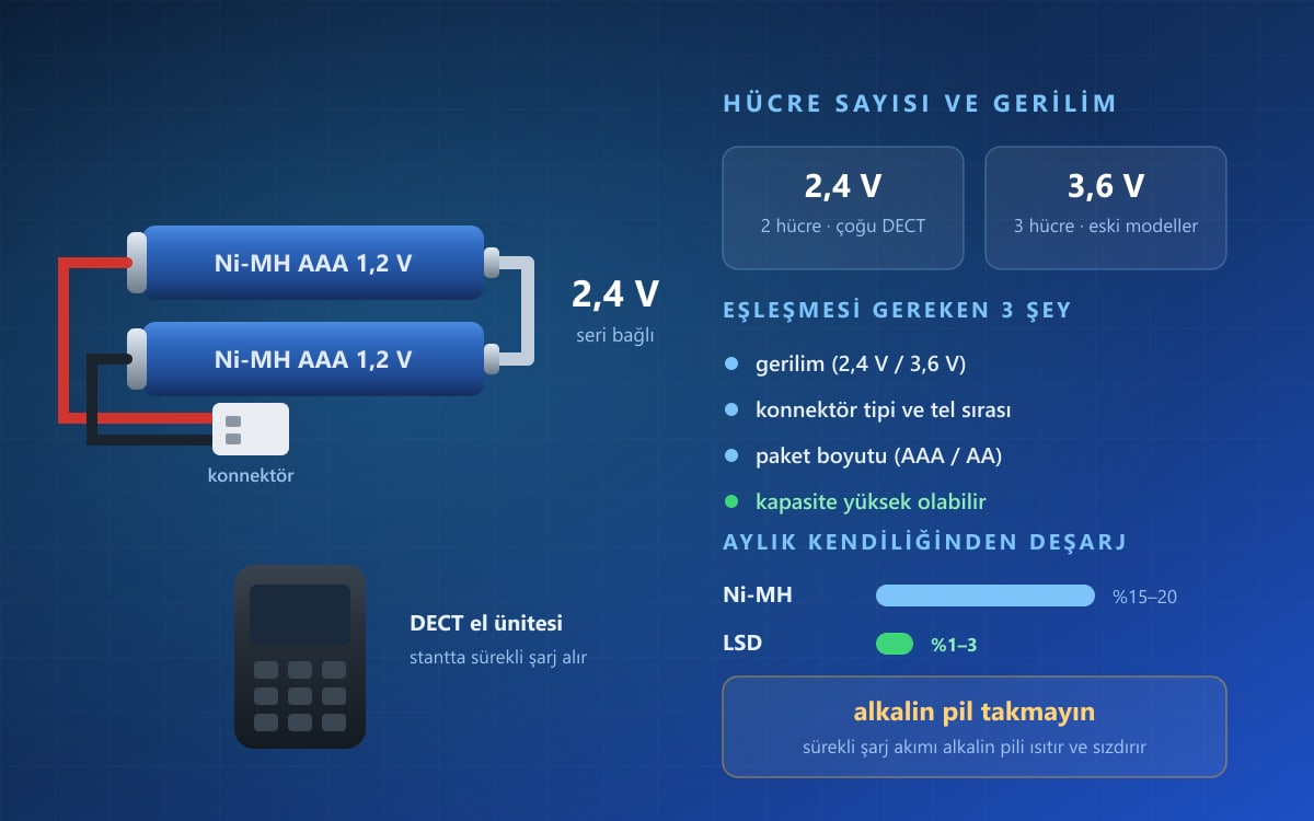 Telsiz Telefon Pili Nedir, Nasıl Seçilir?
