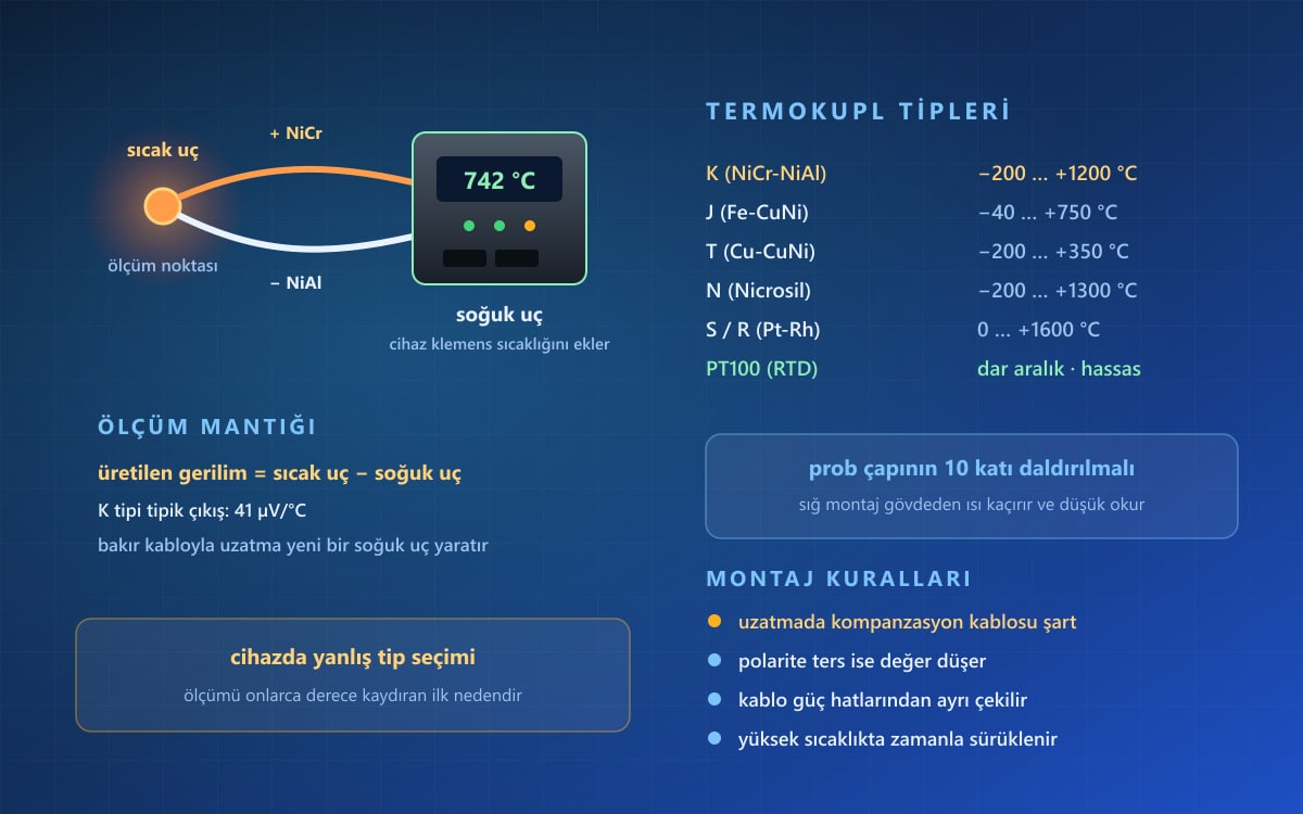 Termokupl Nedir, Nasıl Seçilir?