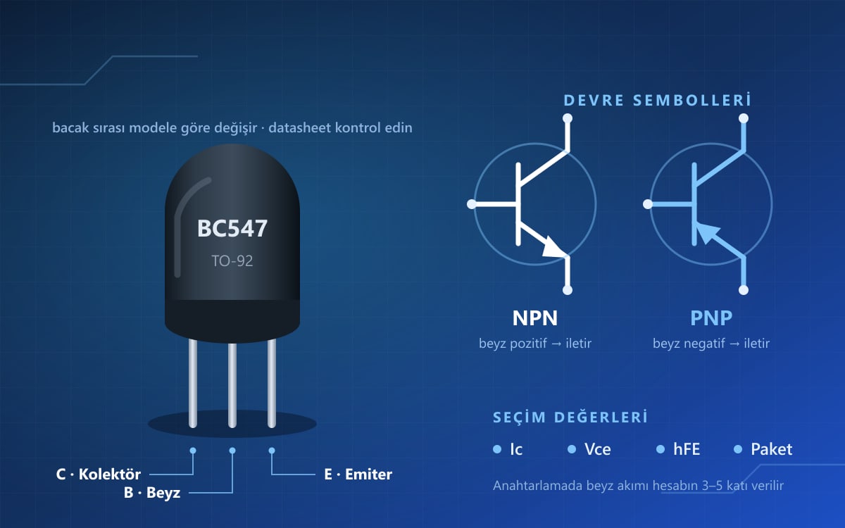 Transistör ve Termistör Nedir, Nasıl Seçilir?