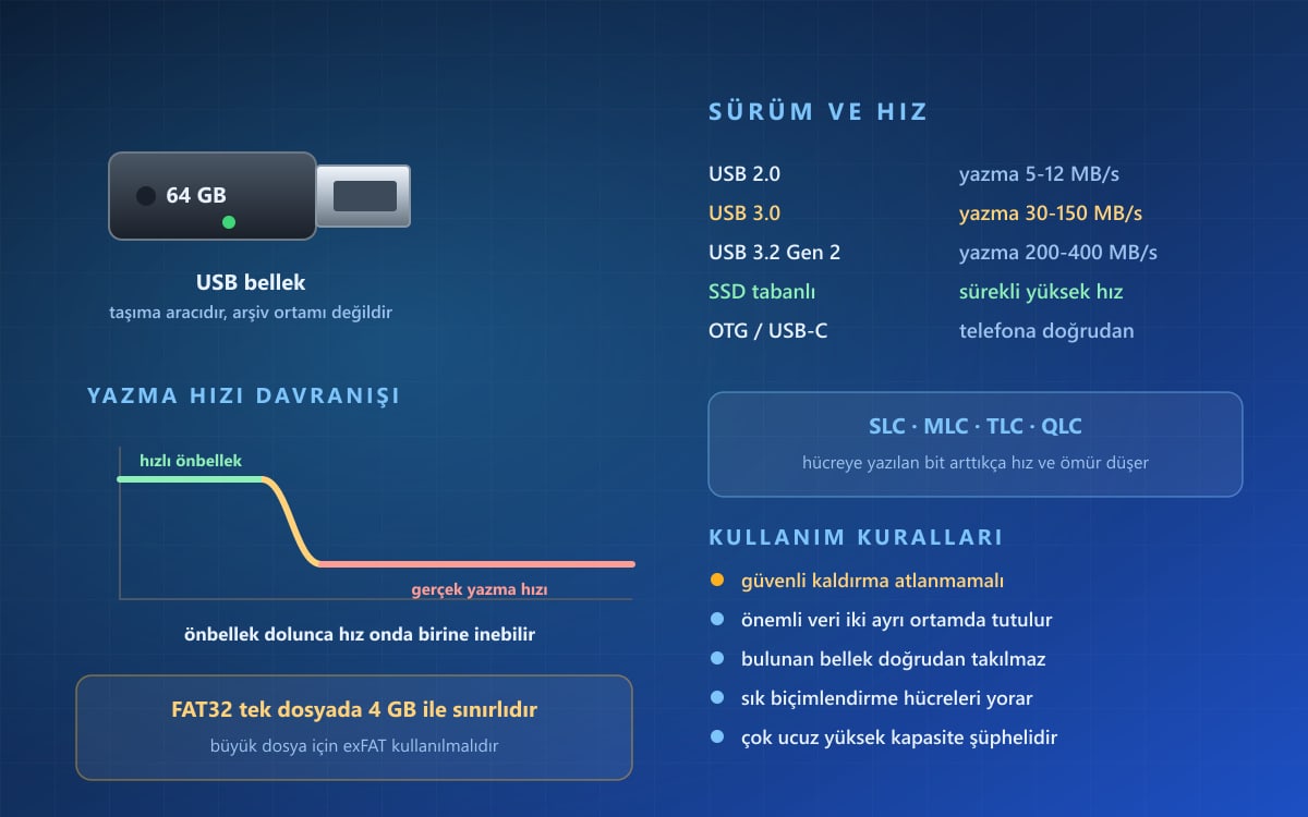 USB Bellek Nedir, Nasıl Seçilir?